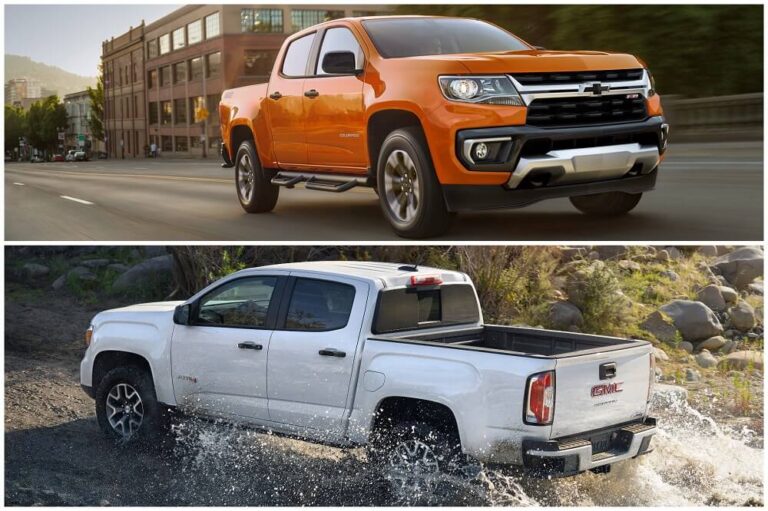 Chevy Colorado vs GMC Canyon Which One is the Better? Trucks Brands